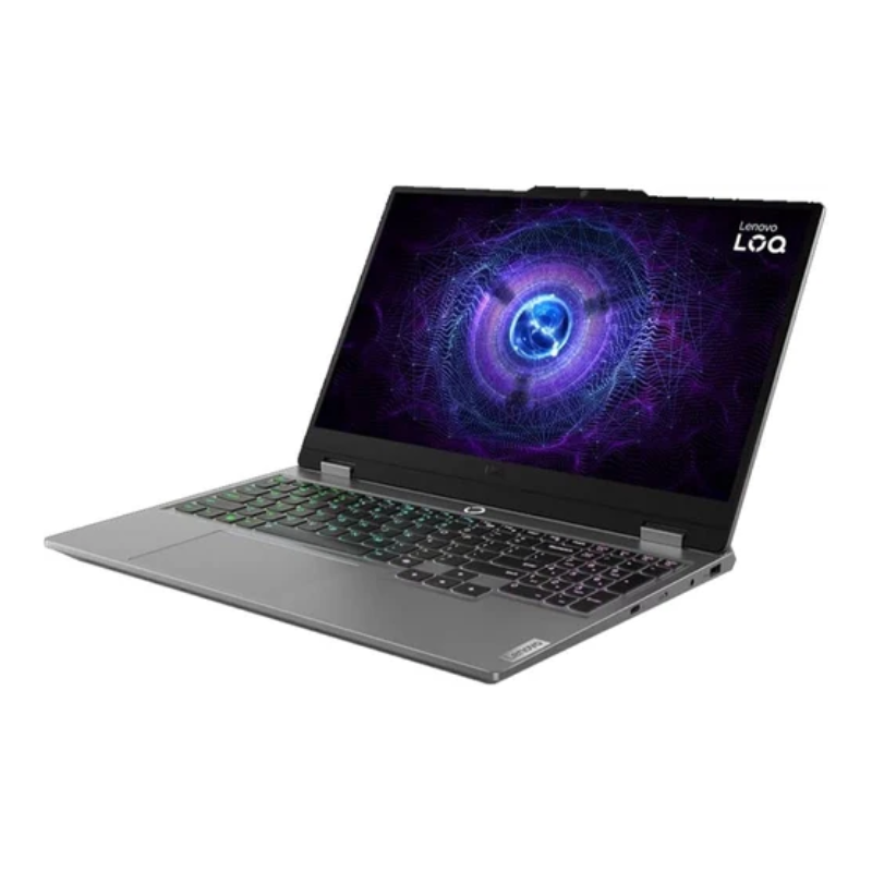 Lenovo LOQ 15IRX10, 15.6" FHD 144Hz Display, Intel Core i7-14700H, 24GB RAM, 512GB SSD, 8GB NVIDIA GeForce RTX 5050, English-Arabic Keyboard, DOS, 15IRX10-83JE009VPS