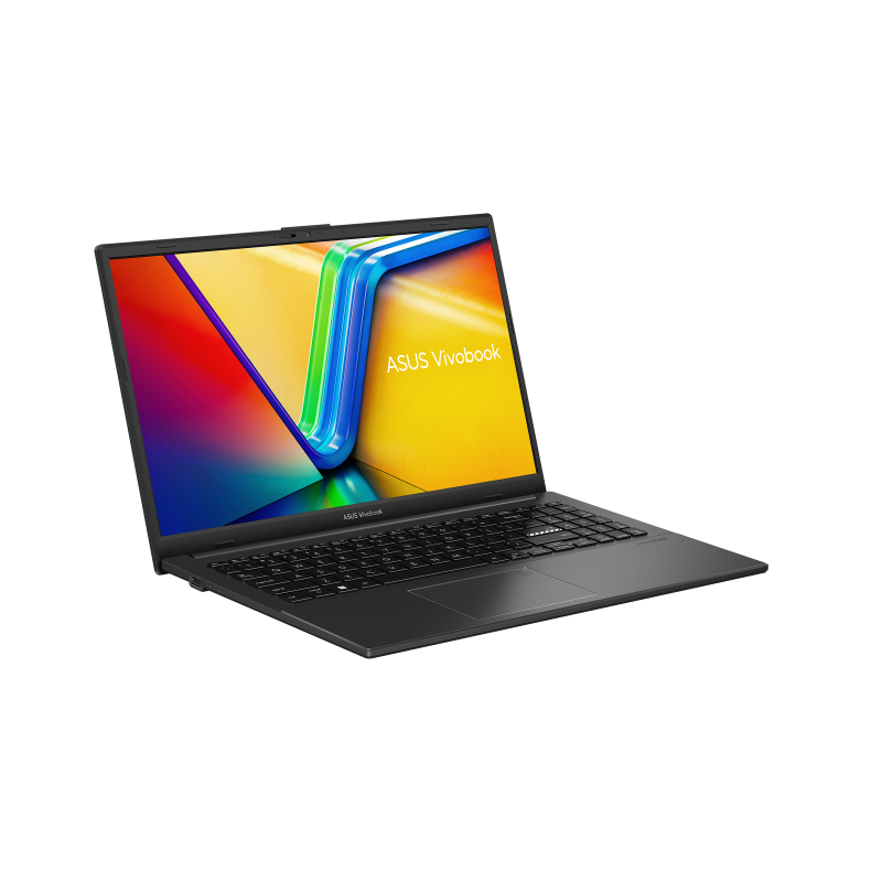 Asus Vivobook Go 15 OLED (E1504F), 15.6" OLED Display, AMD Ryzen™ 5 7520U, 16GB RAM, 512GB SSD, AMD Radeon™ Graphics, English-Arabic Keyboard, Windows 11 Home, Black, E1504FA-OLEDR5W
