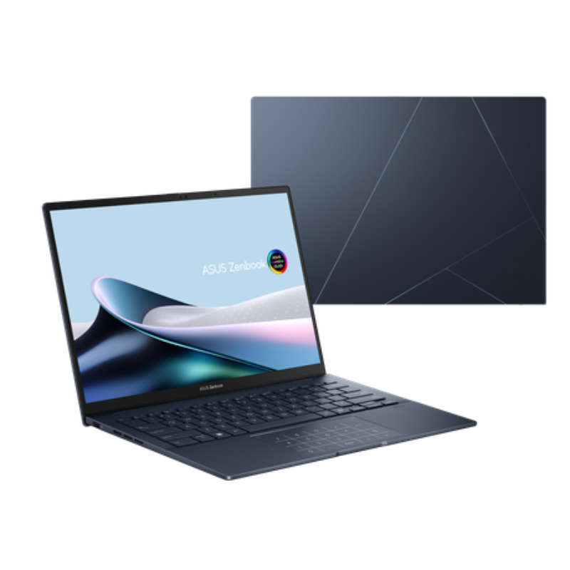 Asus Zenbook 14 (UX3405CA), 14" 3K OLED Display, Intel Core Ultra 9 285H, 32GB RAM, 1T SSD, Intel Arc Graphics, English-Arabic Keyboard, Windows 11 Home, UX3405CA-PZ060W
