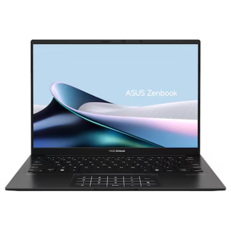 ASUS Zenbook 14 OLED (UX3405MA), 14.0" 2.8K 120Hz OLED Display, Intel® Core™ Ultra 9 185H, 16GB RAM, 1T SSD, Intel® Arc™ Graphics, English-Arabic Keyboard, Windows 11 Home,  Ponder Blue, UX3405MA-OLED9W