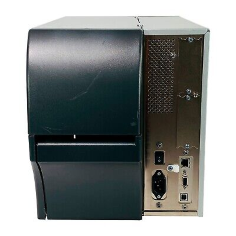 Zebra ZT411 Thermal Transfer Industrial Printer 300 dpi Print Width 4 Inches Features Serial, USB, Ethernet, and Bluetooth Connectivity