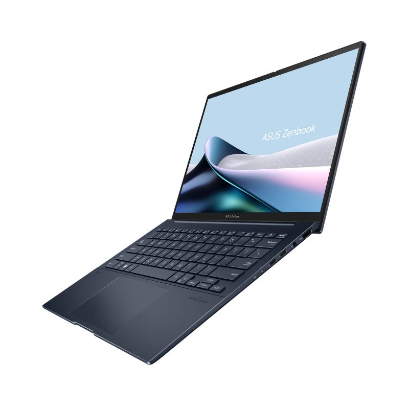 ASUS Zenbook 14 OLED (UX3405MA), 14.0" 2.8K 120Hz OLED Display, Intel® Core™ Ultra 9 185H, 16GB RAM, 1T SSD, Intel® Arc™ Graphics, English-Arabic Keyboard, Windows 11 Home,  Ponder Blue, UX3405MA-OLED9W
