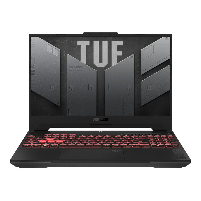 Asus TUF A15 (2024) Gaming Laptop, 15.6" FHD 144Hz Display, AMD Ryzen™ 9 8945H, 16GB RAM, 1T SSD, 8GB NVIDIA® GeForce RTX™ 4060 Graphics, English-Arabic Keyboard, Window 11 Home, FA507UV-9161G