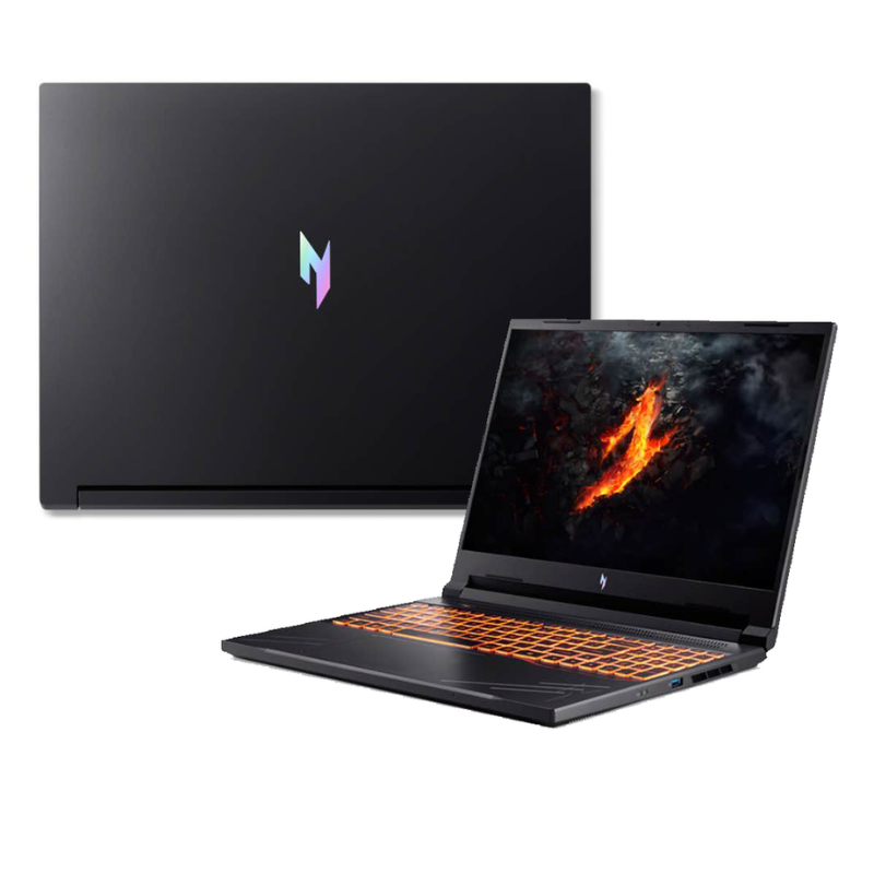Acer Nitro V 16, 16" WUXGA IPS 165Hz Display, AMD Ryzen 7 8845HS, 16GB RAM, 512GB SSD, 6GB NVIDIA RTX 4050, English-Arabic Keyboard, Window 11 Home, NH.QP1EM.003