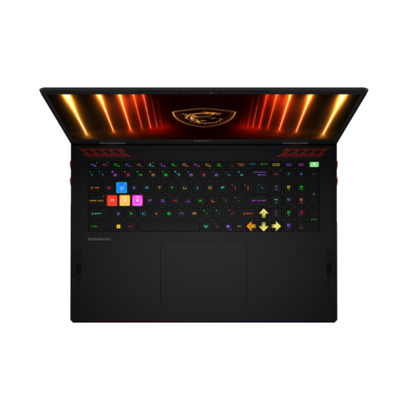 MSI Raider 18 HX AI A2XWIG, 18" UHD+ IPS Display, Intel Core Ultra 9 285HX, 64GB RAM, 2T SSD, 16GB NVIDIA® GeForce RTX™ 5080 Graphics, English-Arabic Keyboard, Windows 11 Home, 9S7-182462-060