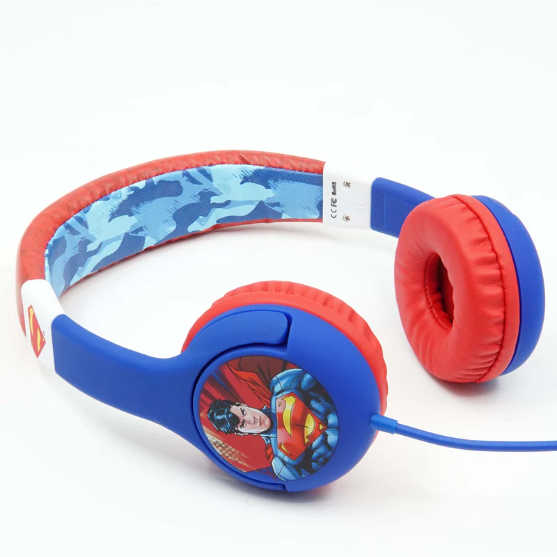 SUPERMAN Kids Wired Headphone with Mic | SKU: TM-SH850