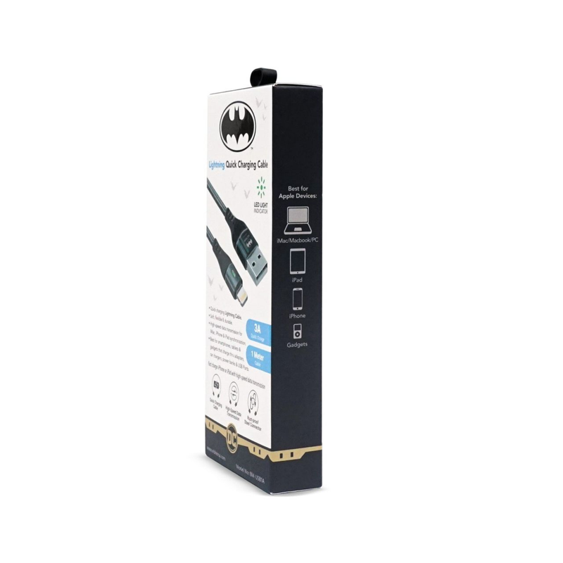 BATMAN Lightning Quick Charging Cable | SKU: BM-USB1A