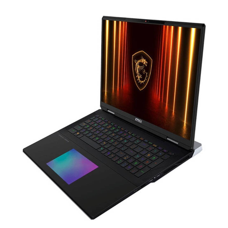 MSI Titan 18 HX AI A2XWJG, 18" UHD+ Display, Intel Core Ultra 9 275HX, 64GB RAM, 4T SSD, 24GB NVIDIA® GeForce RTX™ 5090 Graphics, English-Arabic Keyboard, Windows 11 Home, 9S7-182421-057