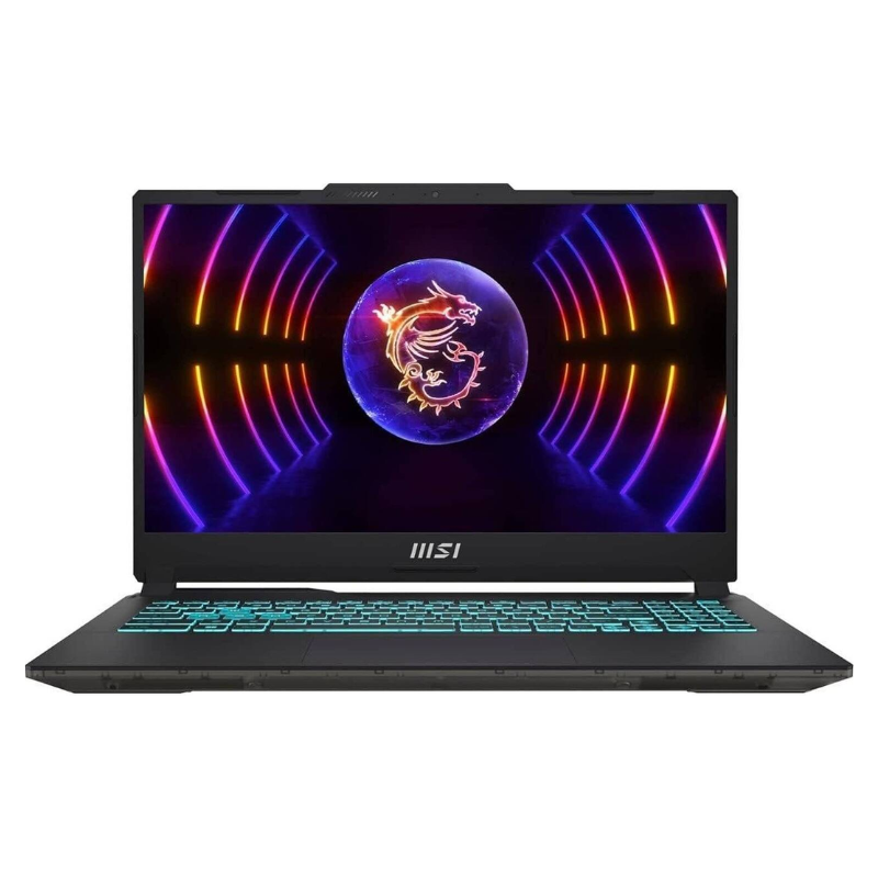 MSI Cyborg 15 A13VF, 15.6" FHD 144Hz Display, Intel Core i7-13620H, 16GB RAM, 512GB SSD, 8GB NVIDIA® GeForce RTX™ 4060, English-Arabic Keyboard, Windows 11 Home, Translucent Black, 9S7-15K111-853