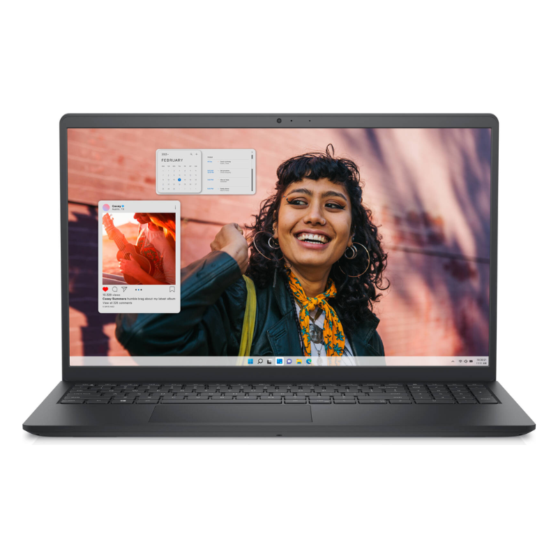 Dell Inspiron 3530, 15.6" FHD Display, Intel® Core™ i5-1334U, 8GB RAM, 512GB SSD, Intel® Iris® Xe Graphics, English-Arabic Keyboard, Window 11 Home, 3530-INS-3401-BLK