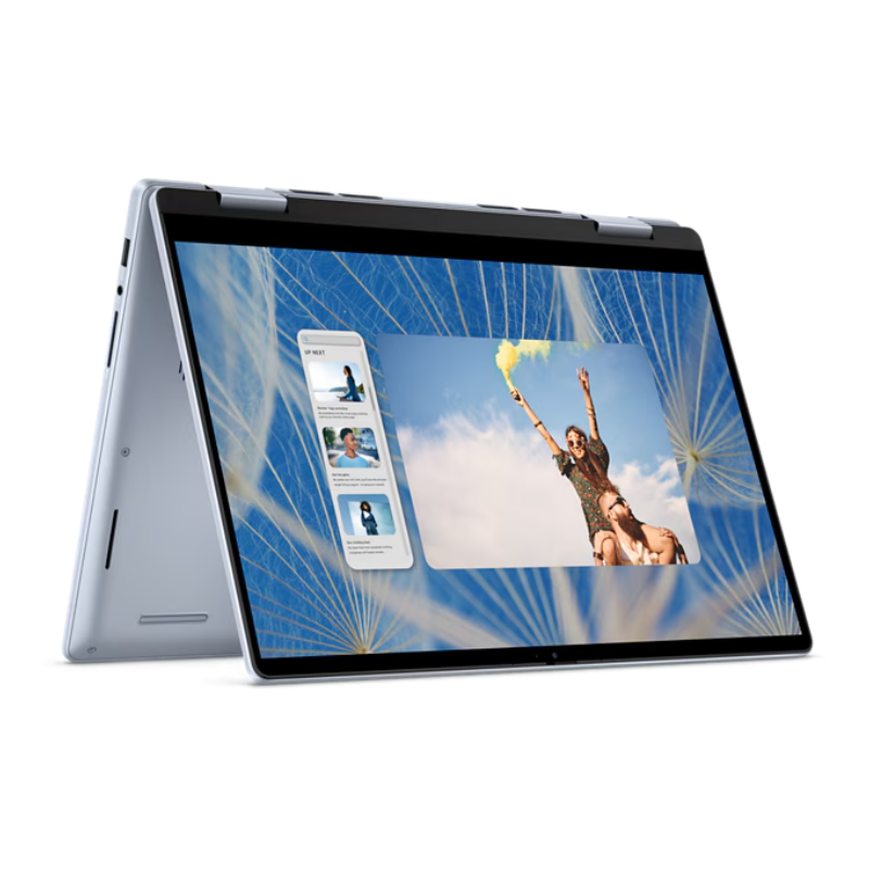 Dell Inspiron 14, 14" FHD+ Touch & Flip, Stylus Pen, Intel Core 7 N150U, 16GB RAM, 1TB SSD, Intel Graphics, English-Arabic Keyboard, Window 11 Home, INS-7440-1001