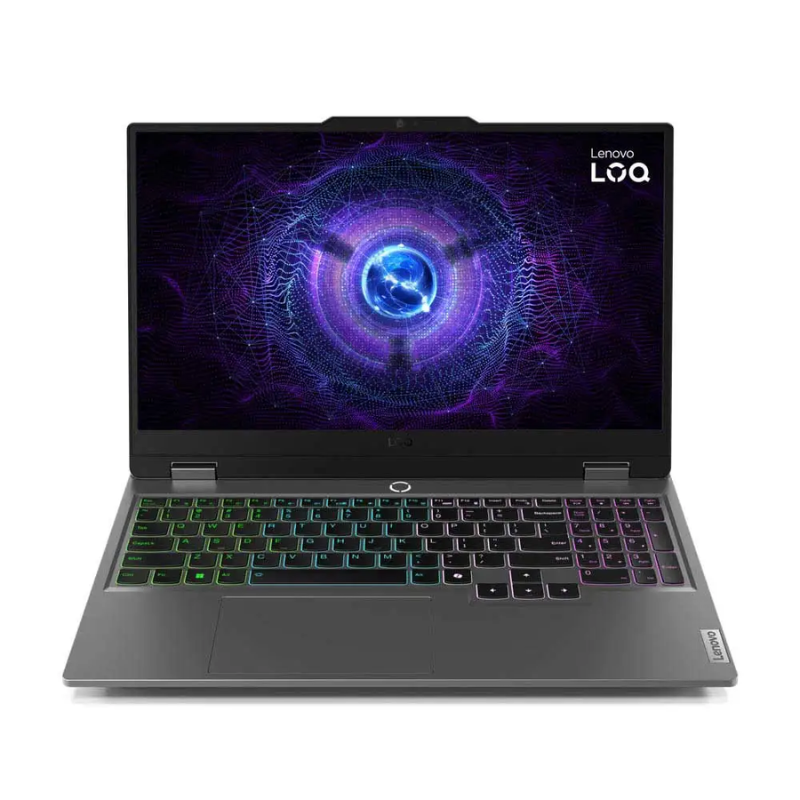 Lenovo LOQ 15IAX9, 15.6" FHD Display, Intel Core i5-12450HX, 12GB RAM, 512GB SSD, 6GB NVIDIA® GeForce RTX™ 3050 Graphics, English-Arabic Keyboard, Windows 11 Home, 83GS0079AX