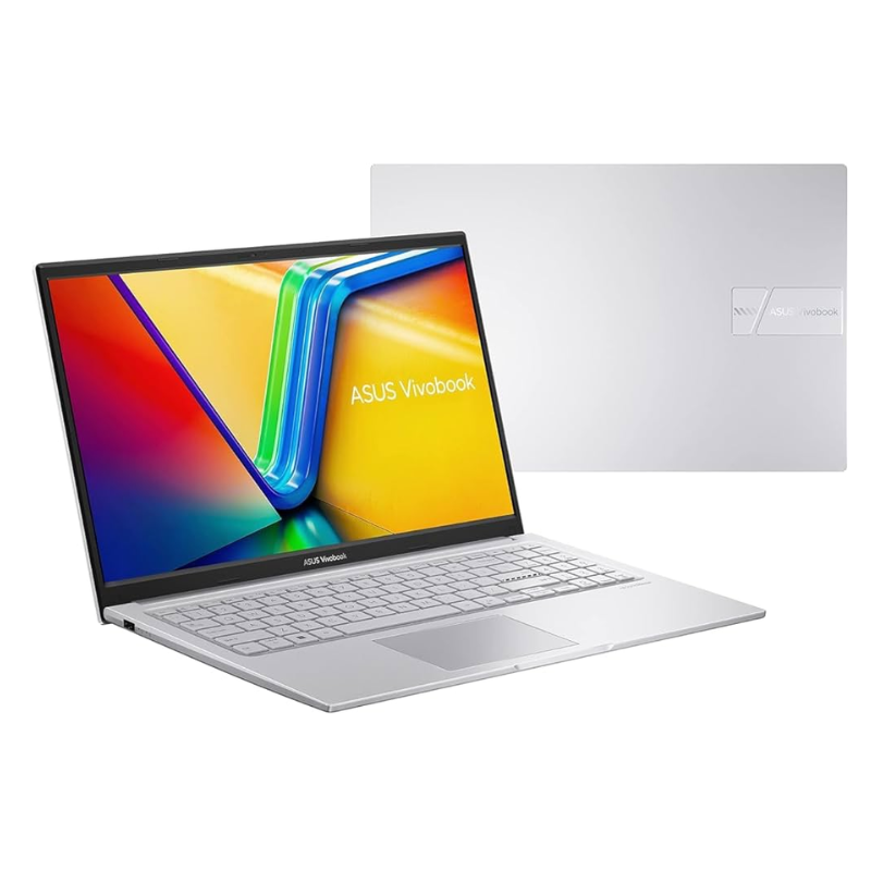 Asus Vivobook 15 (X1504VA) Laptop, 15.6" FHD Display, Intel Core i7 1355U Processor, 16GB RAM. 512GB SSD, Intel Graphics, English-Arabic Keyboard, Window 11 Home, X1504VA-BQ715W