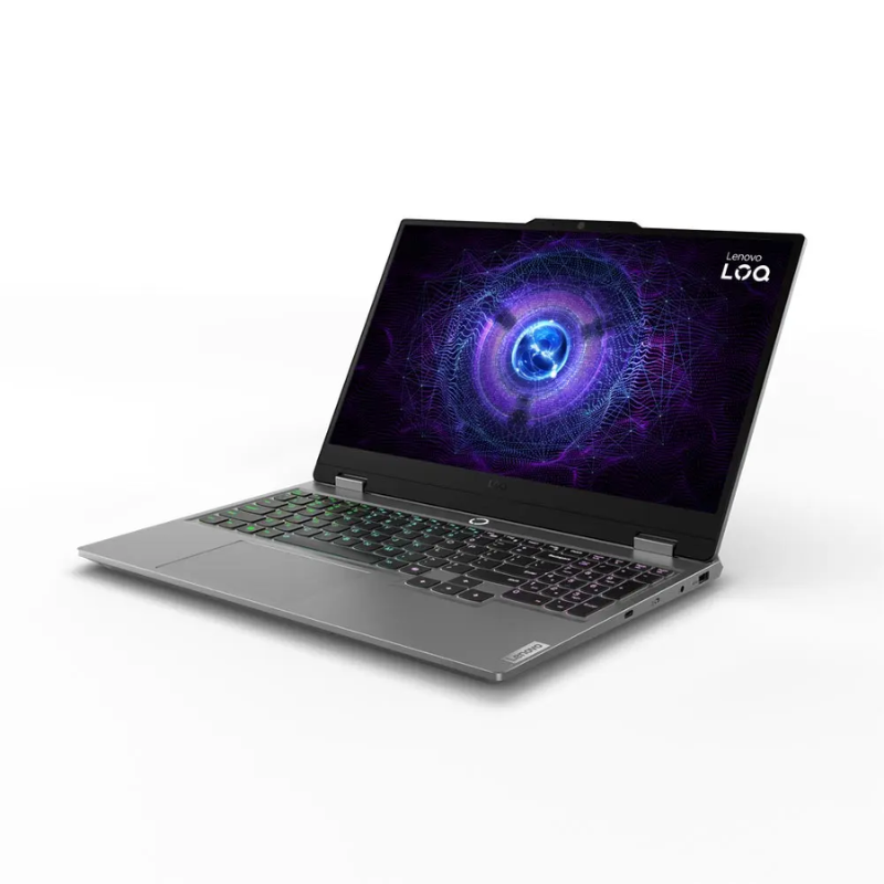 Lenovo LOQ 15IAX9, 15.6" FHD Display, Intel Core i5-12450HX, 12GB RAM, 512GB SSD, 6GB NVIDIA® GeForce RTX™ 3050 Graphics, English-Arabic Keyboard, Windows 11 Home, 83GS0079AX