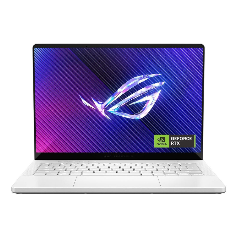 Asus ROG Zephyrus G14, 14"OLED 3K 120Hz Display, AMD Ryzen™ 9 8945HS, 32GB RAM, 1T SSD, 8GB NVIDIA GeForce RTX 4060 Graphics, English-Arabic Keyboard, Windows 11 Home, GA403UV-OLED9132W