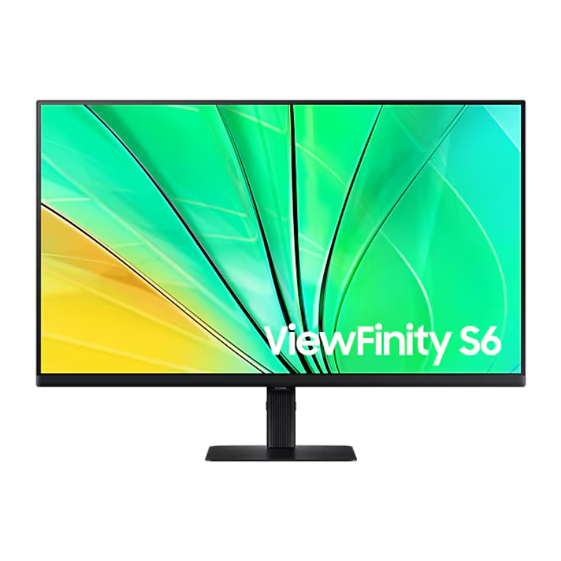 Samsung ViewFinity S6 232" S60D QHD High Resolution Monitor, 100 Hz Refresh rate & 5ms Response Time, LS32D606EAMXUE