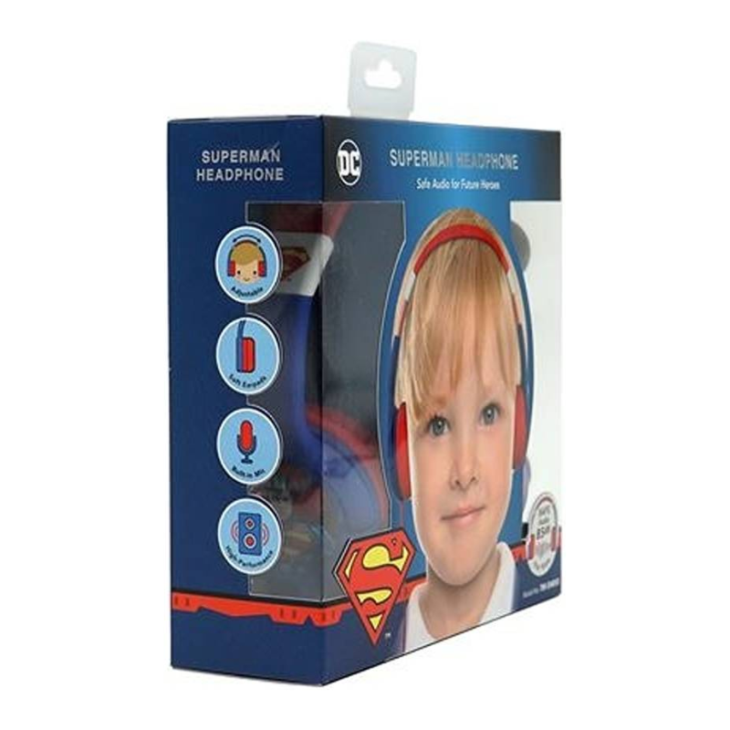 SUPERMAN Kids Wired Headphone with Mic | SKU: TM-SH850