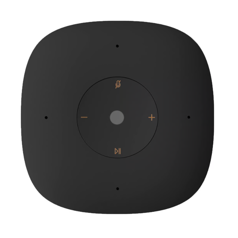 Xiaomi Smart Speaker IR Control, LED Clock Display, Google Assistant, Black, Global Version