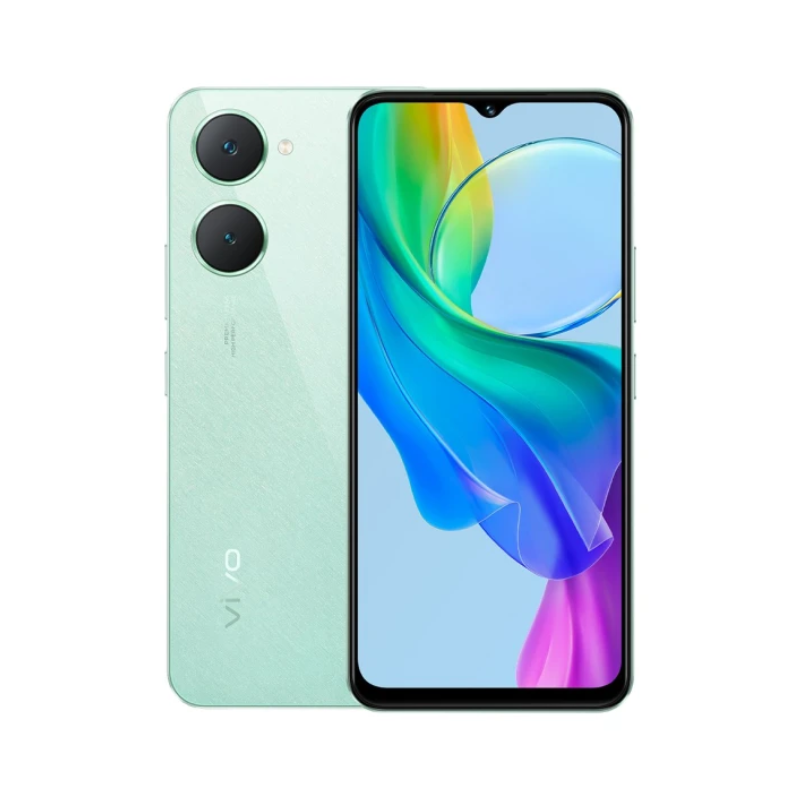 Vivo Y03, 4GB RAM, 128GB Storage, 4G Dual Sim Smartphone, 5000mAh Battery, UAE Version Gem Green 128GB