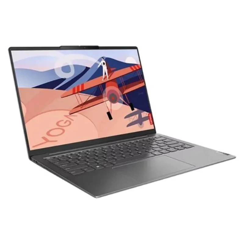 Lenovo Yoga Slim 6 14IRH8, 14" WUXGA OLED Display, Intel® Core™ i5-13500H, 16GB RAM, 512GB SSD, Intel HD Graphics, Windows 11 Home, English-Arabic Keyboard, Grey, 83E0002GAX
