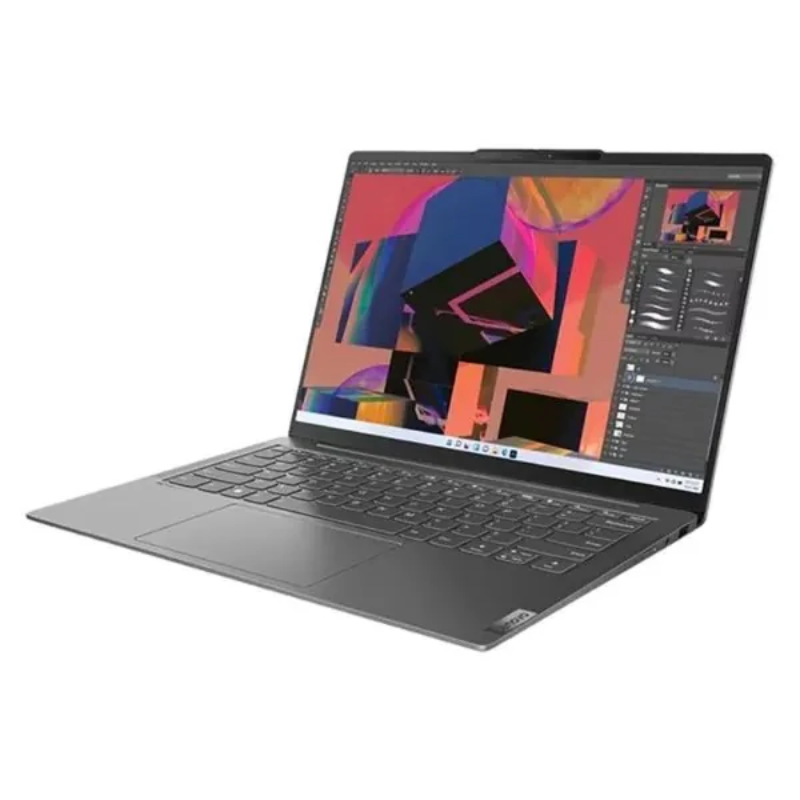 Lenovo Yoga Slim 6 14IRH8, 14" WUXGA OLED Display, Intel® Core™ i5-13500H, 16GB RAM, 512GB SSD, Intel HD Graphics, Windows 11 Home, English-Arabic Keyboard, Grey, 83E0002GAX