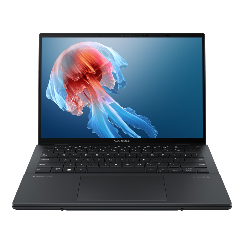 ASUS ZenBook Duo OLED (UX8406MA) Laptop, 14" 3K Display, Intel® Core™ Ultra 9, 32GB RAM, 2T SSD, Intel® Arc™ Graphics, Window 11 Home, English-Arabic Keyboard, Gray, UX8406MA-OLEDI9IG