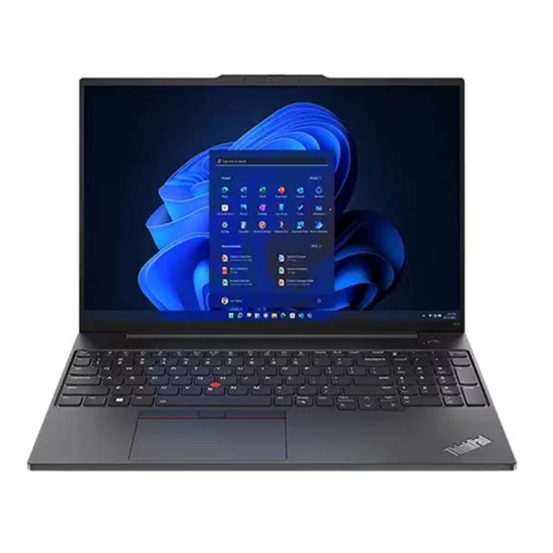 Lenovo ThinkPad E16 Gen 2, 16" WUXGA Display, Intel Core Ultra 7 155H, 16GB RAM, 512GB SSD, Intel Graphics, English-Arabic Keyboard, Window 11 Pro, 21MA001SGR