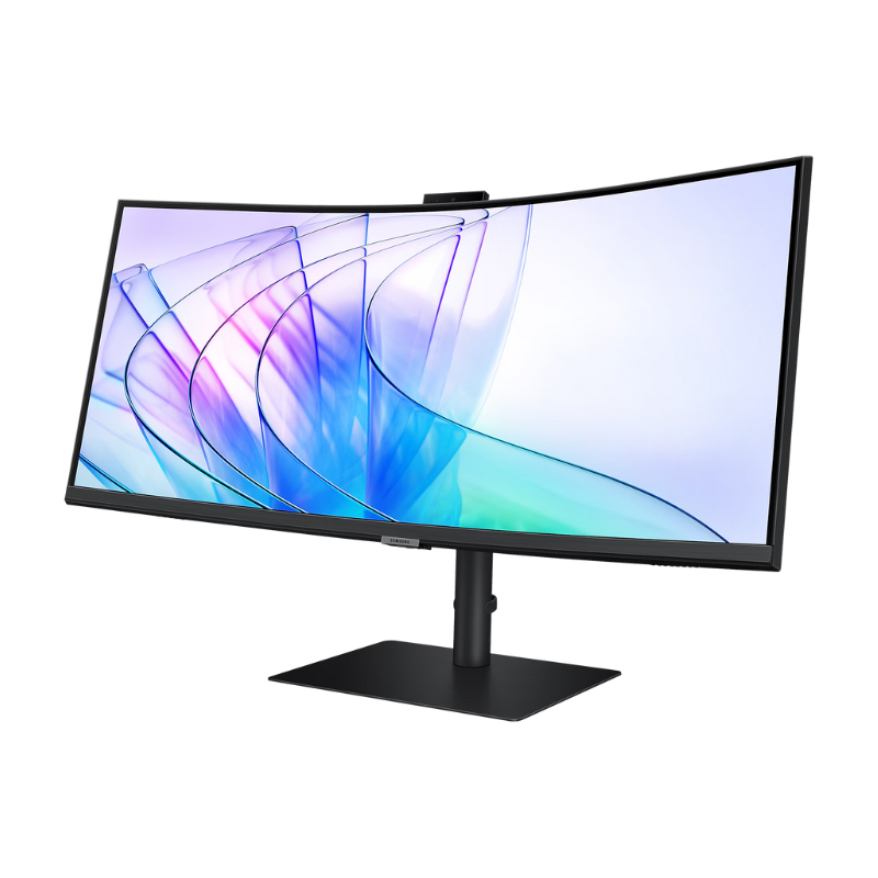 Samsung 34" ViewFinity S6 S65VC, Ultra-WQHD Display, 100 Hz Refresh Rate & 5ms Response Time, 1000R, Black, LS34C650VAMXUE