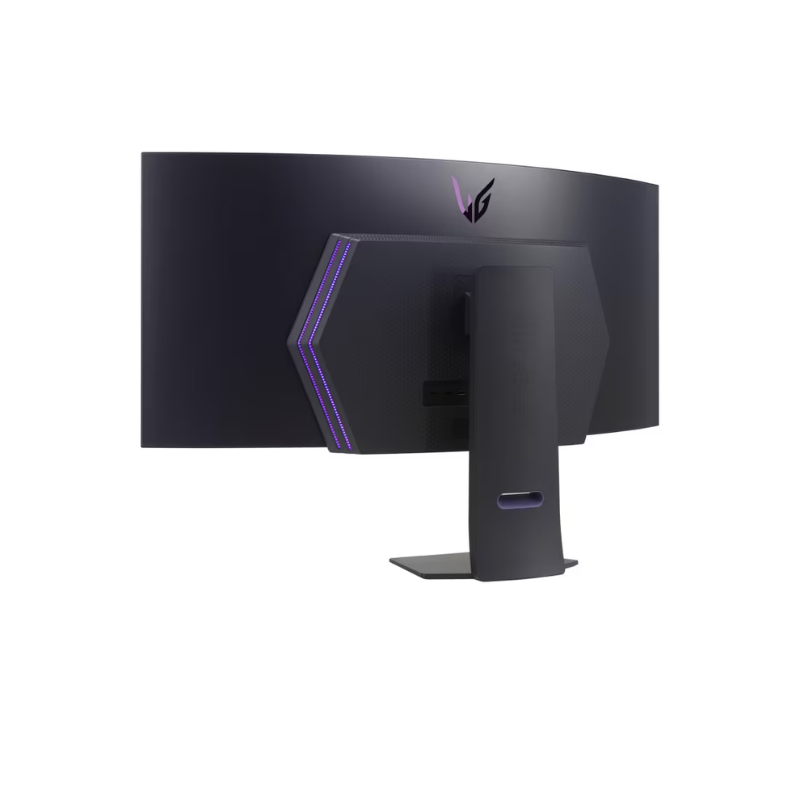 LG 45'' UltraGear™ WQHD (3440 x 1440) 21:9 800R OLED Curved Gaming Monitor, 240Hz Refresh Rate & 0.03ms (GtG) Response Time, AMD FreeSync™ Premium Pro, 45GS95QE-B
